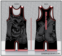 Bulldog Wrestling Club Singlet