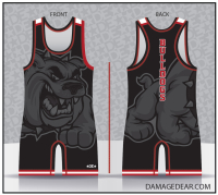 Bulldog Wrestling Club Singlet