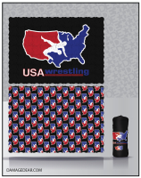 USA Wrestling Washington Patterned Stadium Blanket