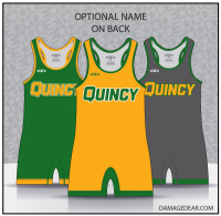 Quincy Wrestling Triple Singlet Pack