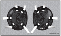 Bulldog Wrestling Club Headgear