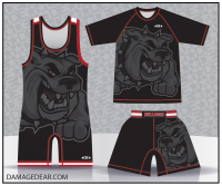 Bulldog Wrestling Club Sub Shirt Triple Pack