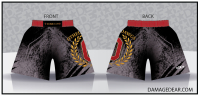 Othello Dawgs Luke 1:37 Muay Thai Shorts