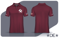 Central Lions Wrestling Polo - Maroon