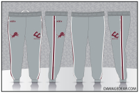 Central Lions Warmup Pants - Gray