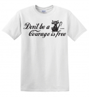 DE Courage White T-Shirt