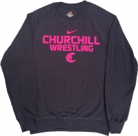 Churchill Hot Pink Crew