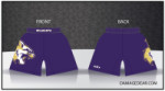 Oak Harbor Wrestling Boys Fight Shorts - Purple