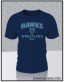 Hockinson Hawks Wrestling T-shirt - Navy