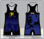 Alaska Battle Cats Blue Freestyle Singlet