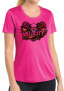 Velocity Lacrosse Women's Performance T-shirt - Pi...