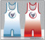 Twin Rivers Mat Club Red Freestyle Singlet Pack