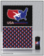 USA Wrestling Patterned Stadium Blanket