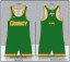 Quincy Wrestling Singlet - Green