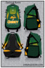 Quincy Jackrabbits Wrestling Sublimated Bag