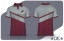 Central Lions Wrestling Polo