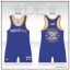 Touch of Gold Blue Wrestling Singlet