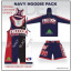 Freedom Wrestling Navy Hoodie Pack