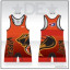 Viper West Red Freestyle Singlet