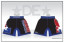 Idaho Black Red White and Blue Fight Shorts