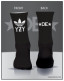 YZY Black Socks