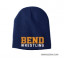 Bend Wrestling Navy Knit Beanie