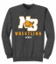 North Bend Wrestling Crewneck Sweatshirt - Charcoa...