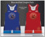 Ascend Wrestling Academy Red and Blue Singlet Pack