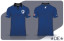 Warden Cougars Wrestling Polo Shirt-Blue