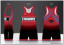 Crow Cougar Mat Club Red Singlet